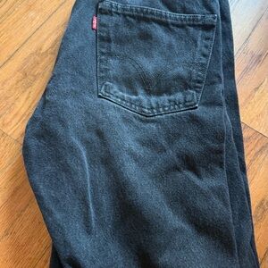 Levi's Men's Black Bootcut Jeans